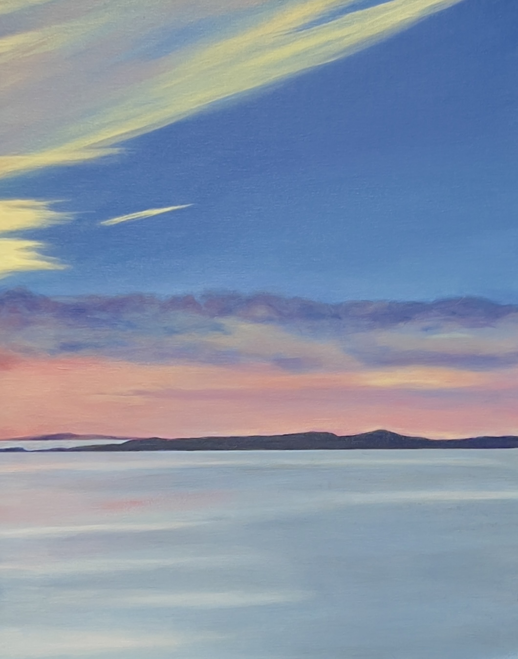 SOLD - Snake Island (acrylic on canvas, 24