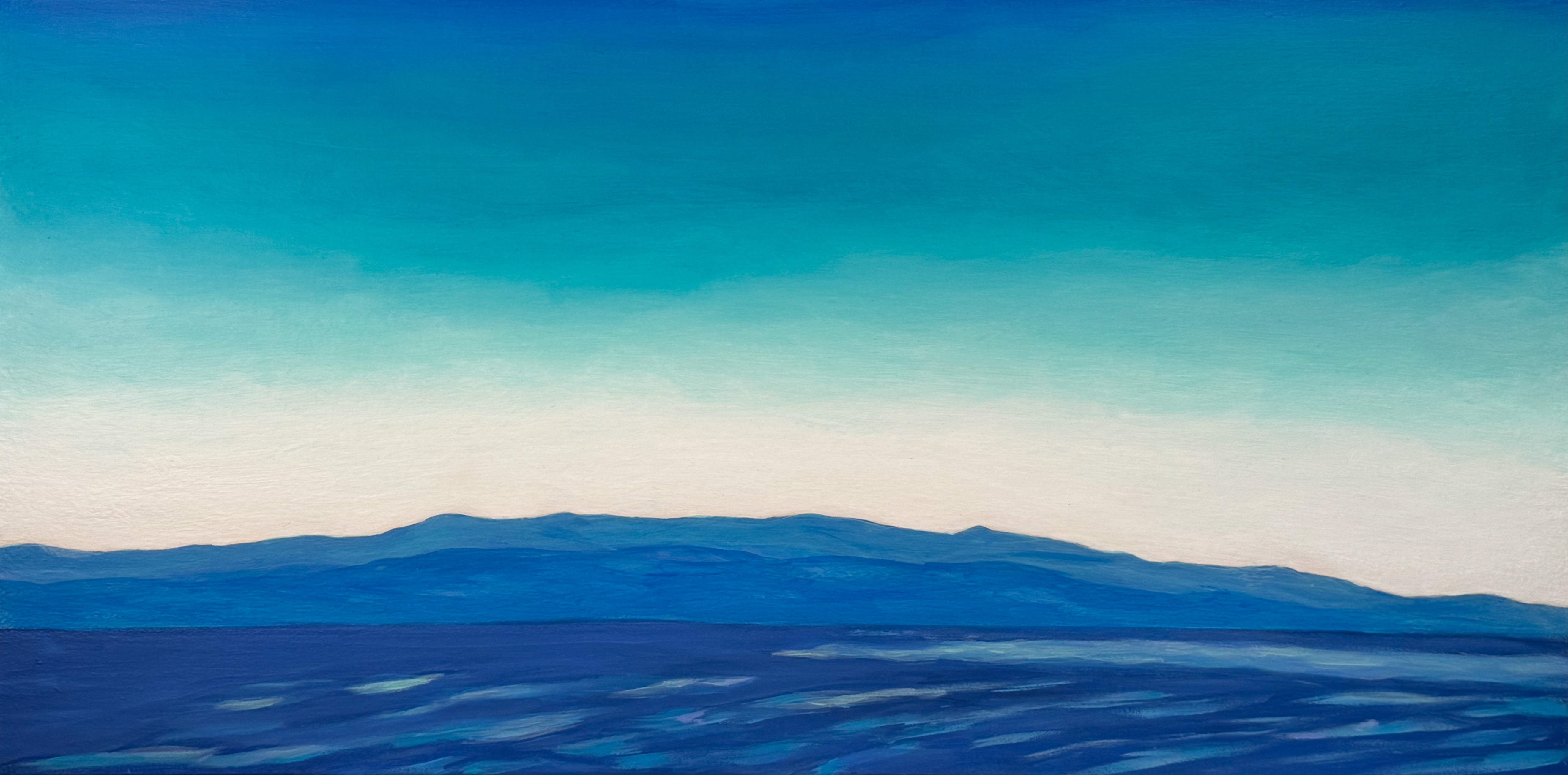 Olympic Peninsula from Dallas Road (2025)
36 inches x 18 inches, acrylic on canvas